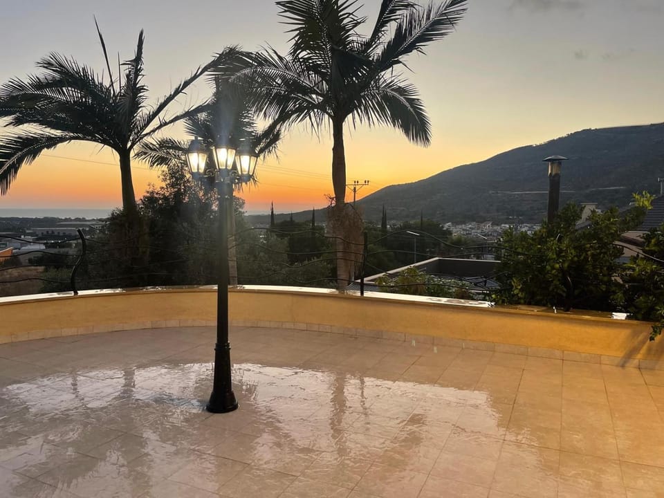 Natural landscape, Mountain view, Sunset