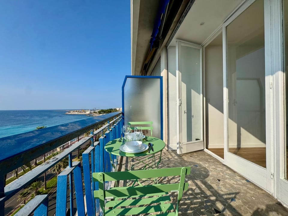 Property building, Patio, Day, Natural landscape, View (from property/room), Balcony/Terrace, Sea view