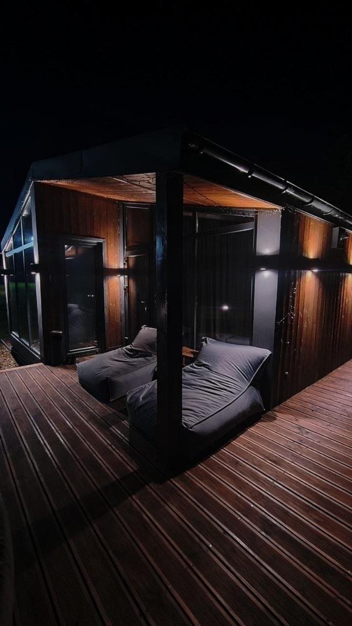 Night, Balcony/Terrace, furniture