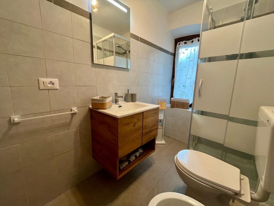 Shower, Toilet, Bathroom, bidet, towels