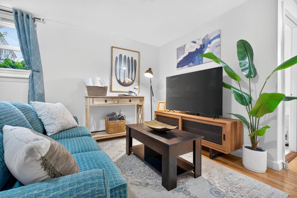 Oversized Renovated Furnished Studio Near Longwood Apartment in Jamaica Plain