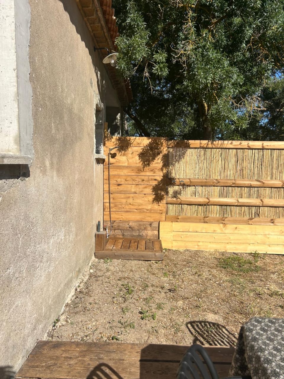 Property building, Garden view