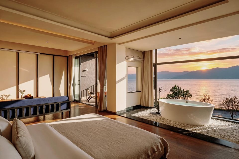 View (from property/room), Balcony/Terrace, Sea view