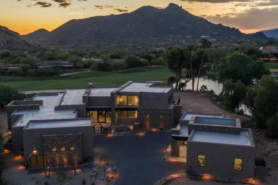 Residential Property Pool Scottsdale Villa in The Boulders