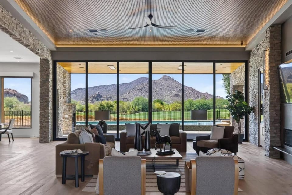 Residential Property Pool Scottsdale Villa in The Boulders