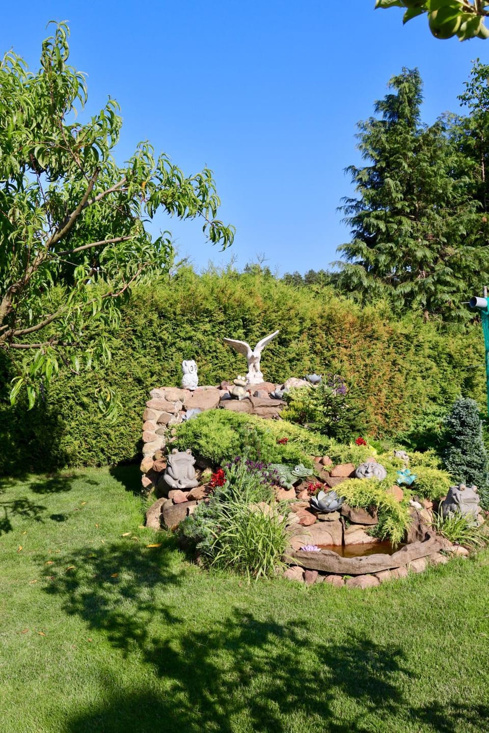 Natural landscape, Garden, Garden view