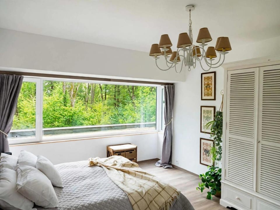 Bed, Photo of the whole room, Bedroom, Garden view