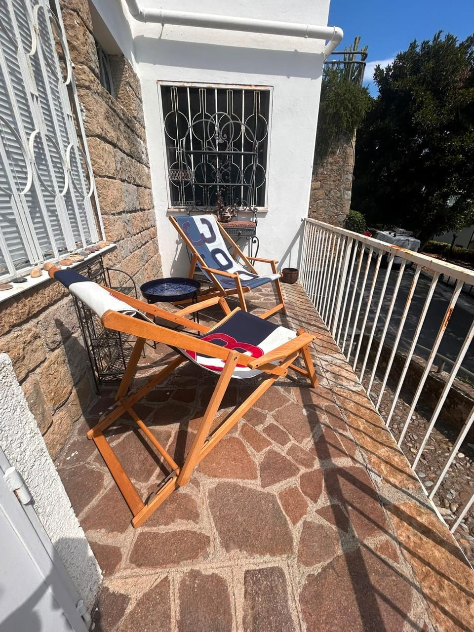 Balcony/Terrace, sunbed