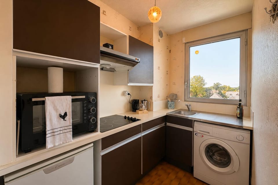 La Madeleine - Balcon - Quartier Château Apartment in Bagnoles de l'Orne Normandie