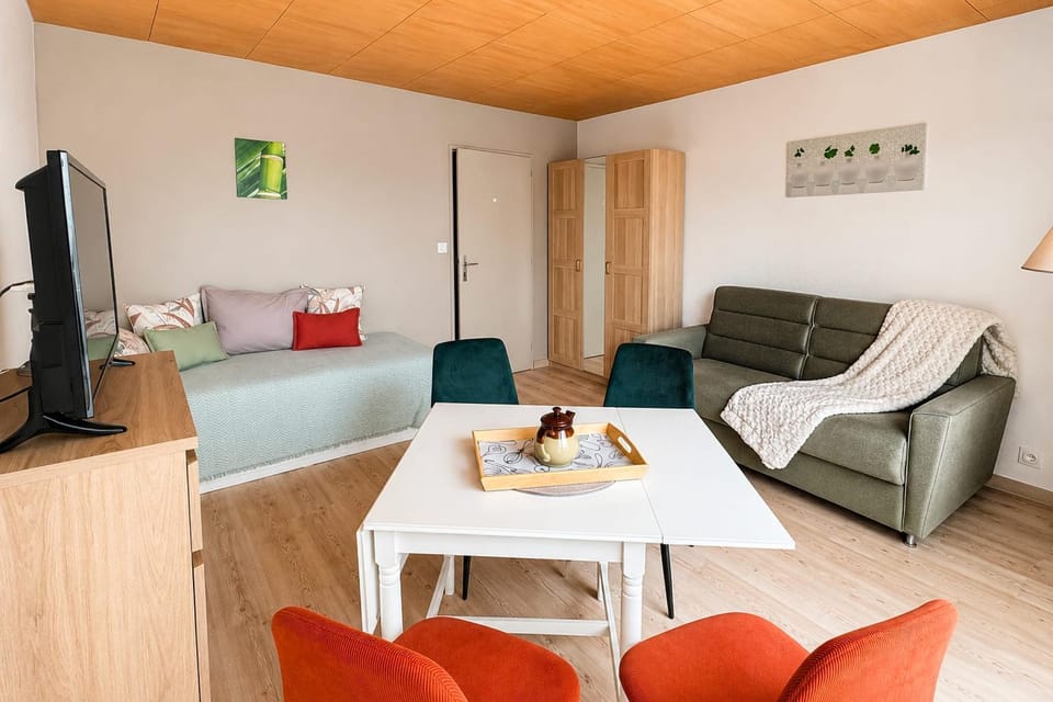 La Madeleine - Balcon - Quartier Château Apartment in Bagnoles de l'Orne Normandie