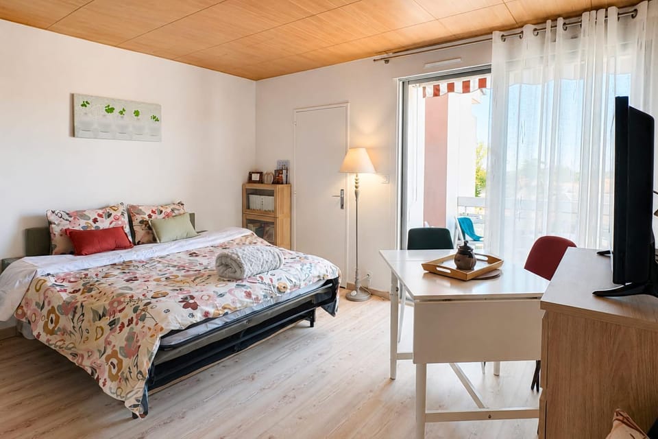 La Madeleine - Balcon - Quartier Château Apartment in Bagnoles de l'Orne Normandie