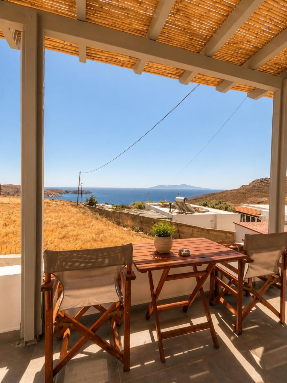 Patio, Day, View (from property/room), Balcony/Terrace, Mountain view, Sea view