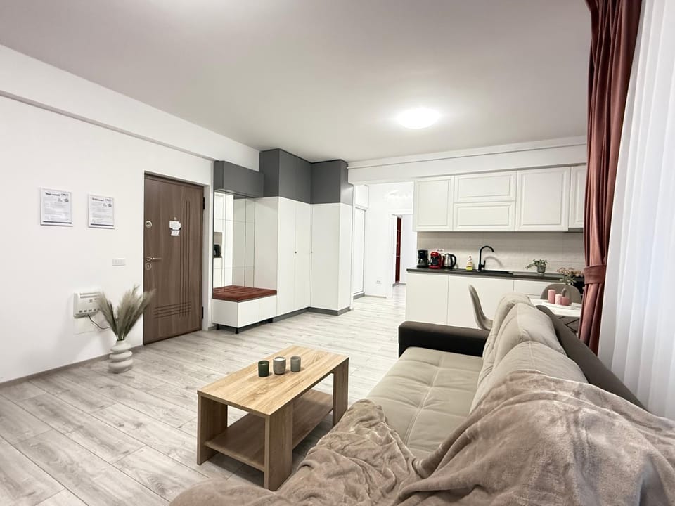 Bed, Kitchen or kitchenette, Living room, Photo of the whole room, Seating area, Dining area, Bedroom, minibar, oven, wardrobe