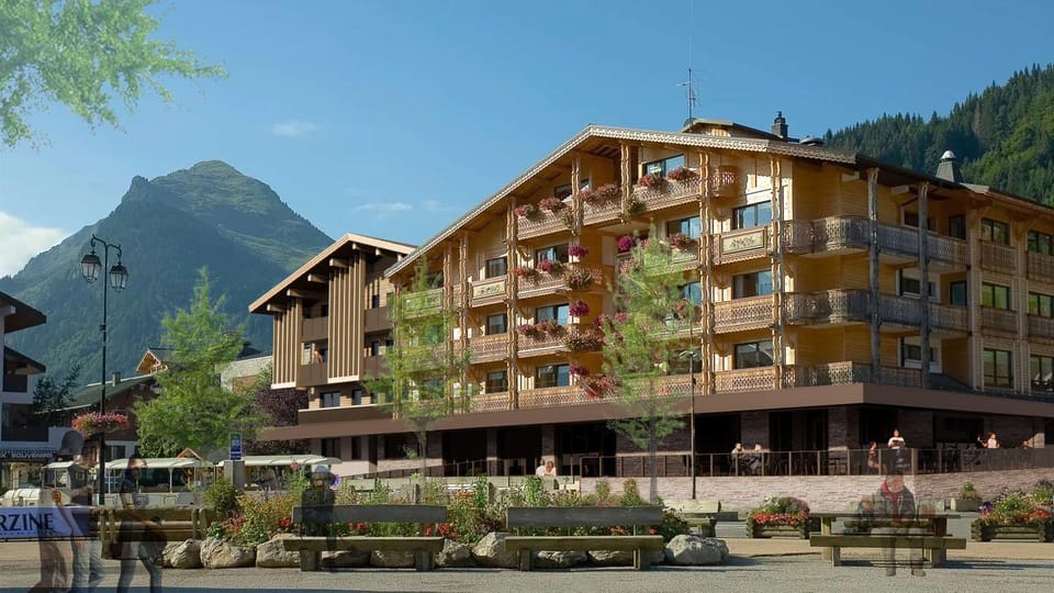 Property building, Day, Natural landscape, Mountain view, Location