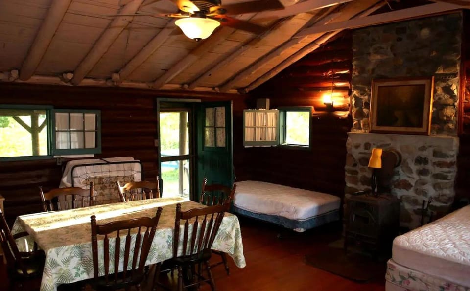 Rustic Cabin Overlooking the Beautiful Seneca Lake in New York Cabin in Seneca Lake