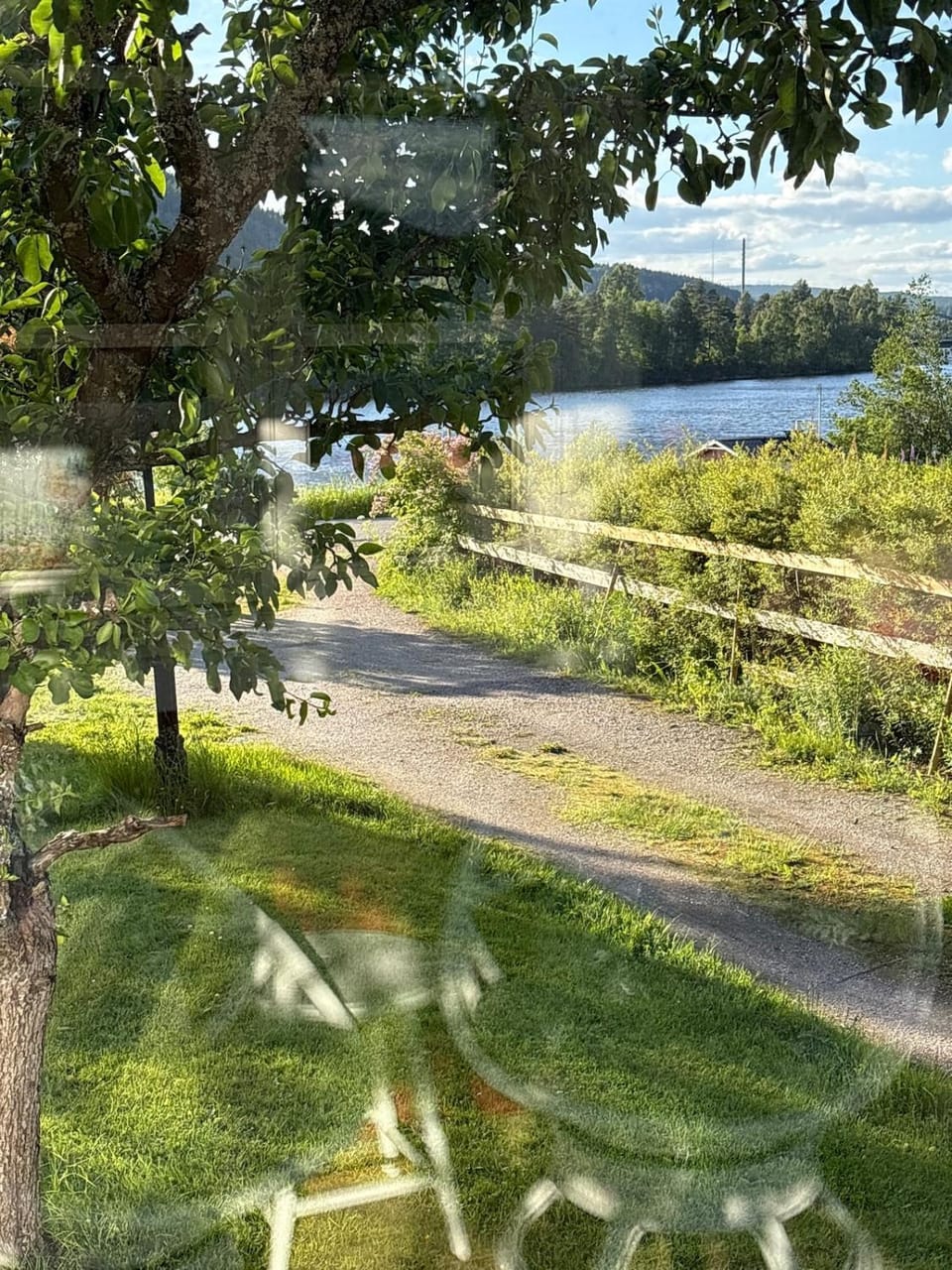 Natural landscape, Garden, River view