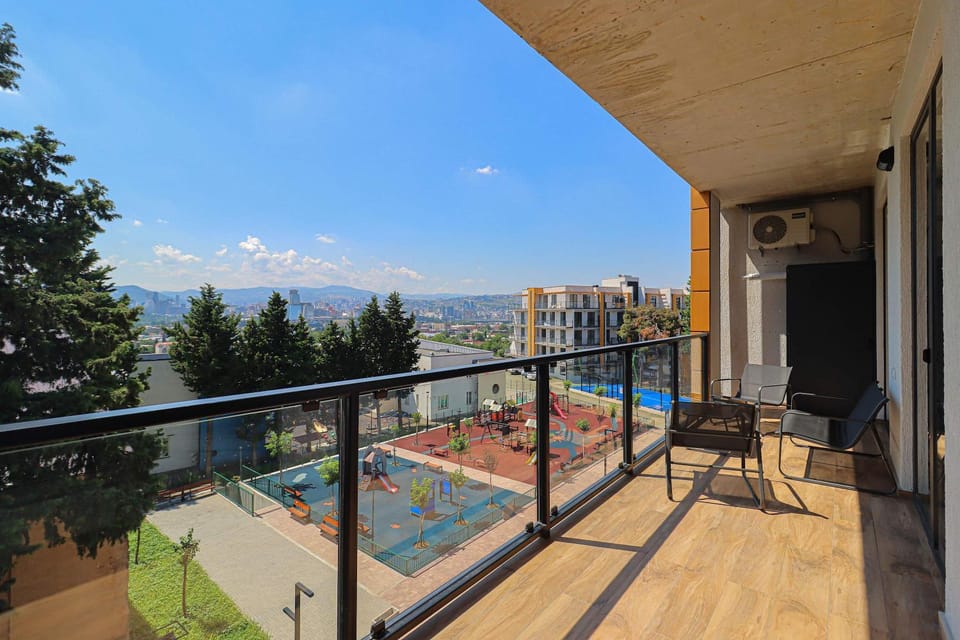 Spacious 2BR with balcony in Chughureti - Wehost Apartment in Tbilisi, Georgia