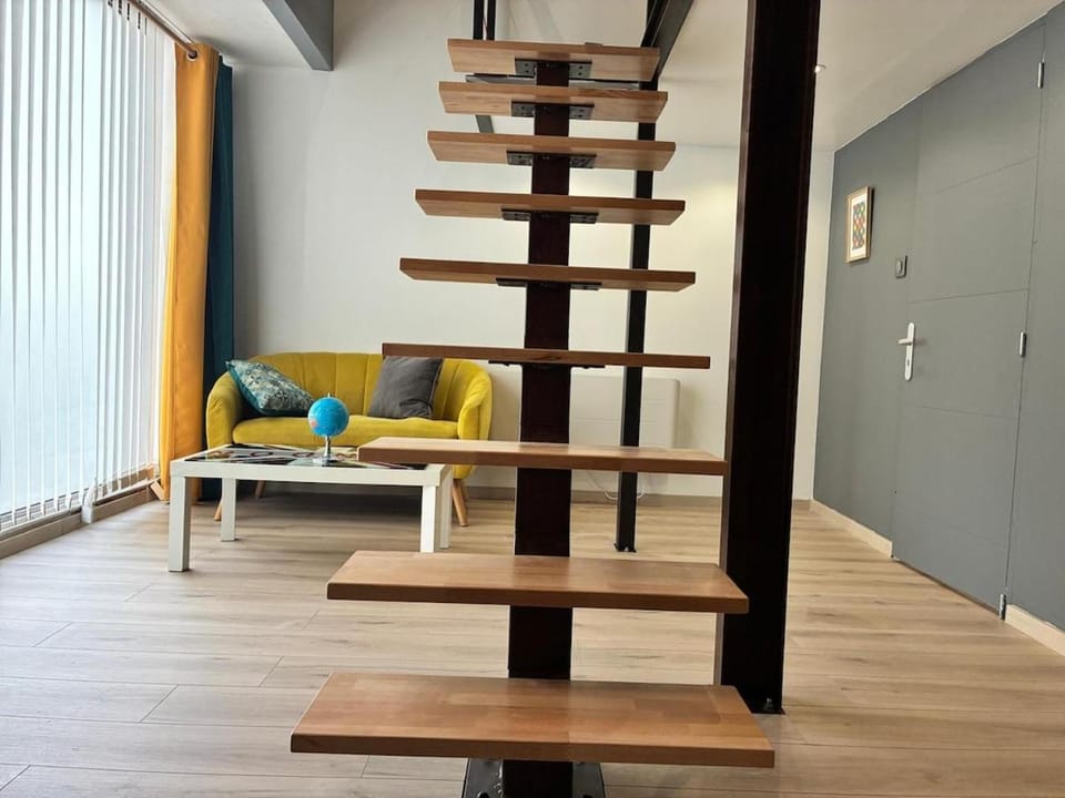 Industrial loft Épinal Gare 2 people Apartment in Vosges