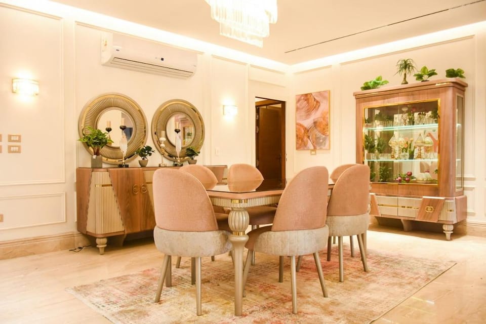 Nilefront 3BDR Apartment with Panoramic Views l Agouza Apartment in Cairo