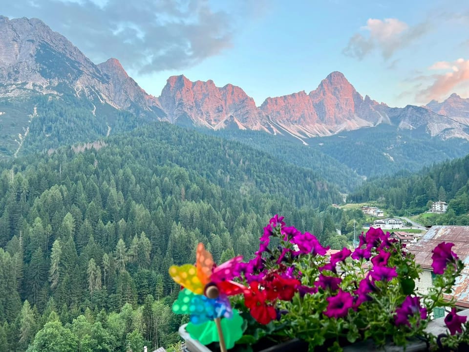 Spring, Day, Natural landscape, Mountain view