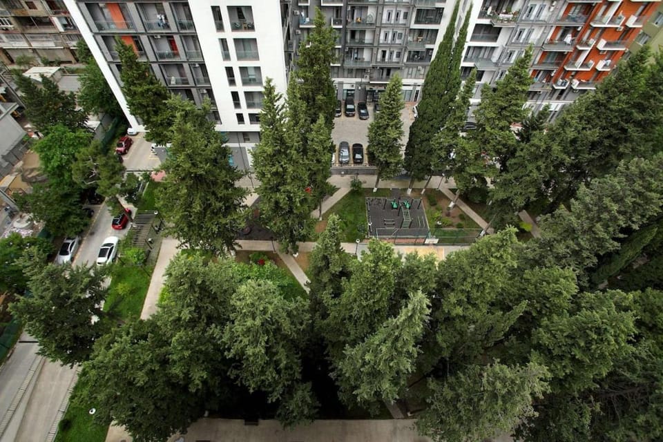 Green Budapest Saburtalo Apartment in Tbilisi, Georgia
