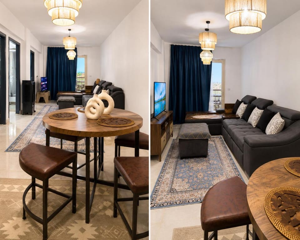 Living room, Dining area