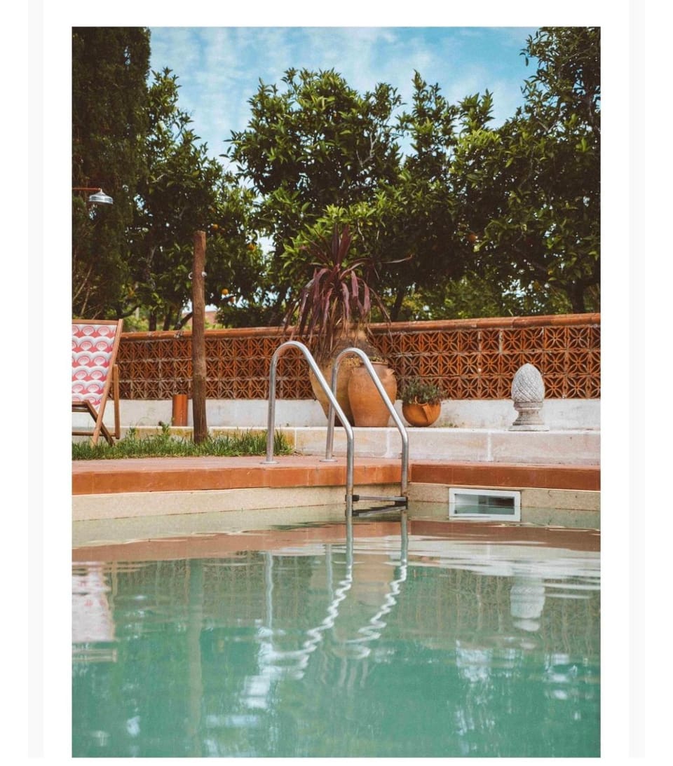 Garden, Garden view, Pool view, Swimming pool, sunbed