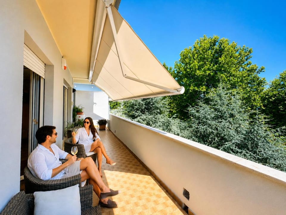 Patio, People, View (from property/room), Balcony/Terrace, Balcony/Terrace, Guests, group of guests