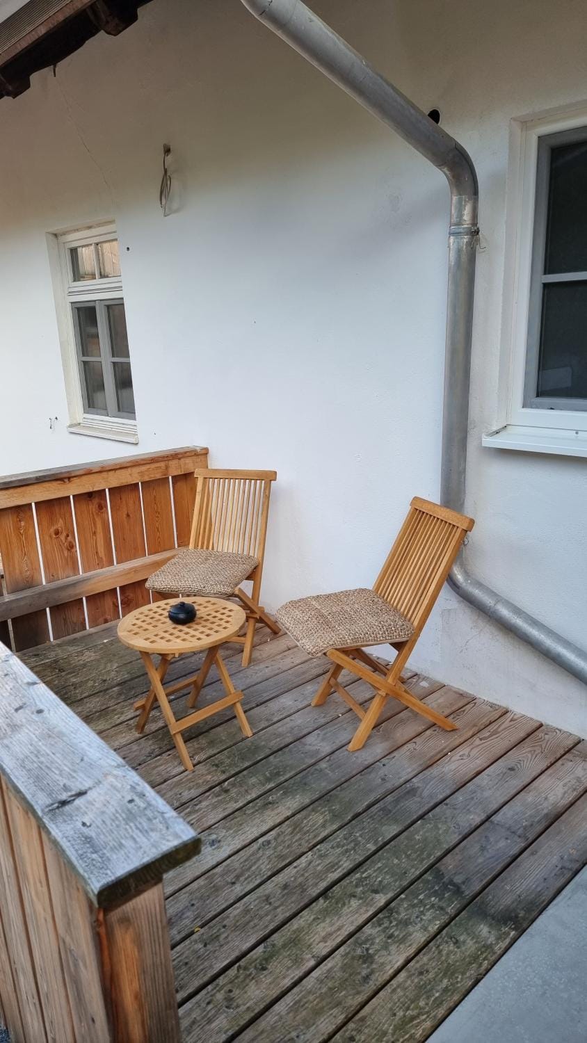 Day, View (from property/room), Balcony/Terrace, Seating area, Dining area