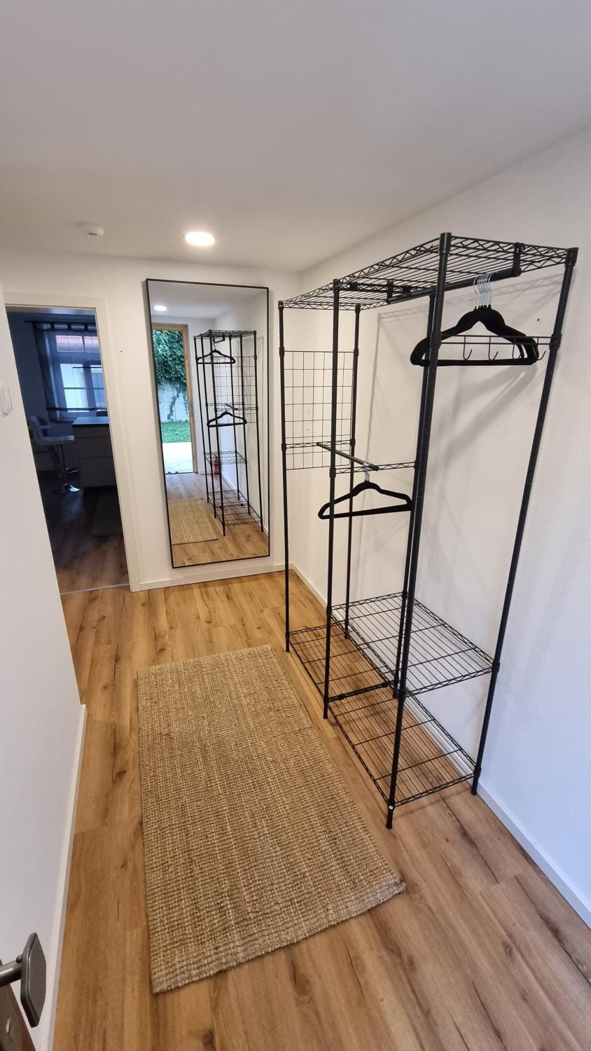 Photo of the whole room, wardrobe