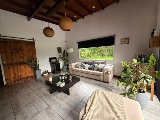 Living room, Garden view