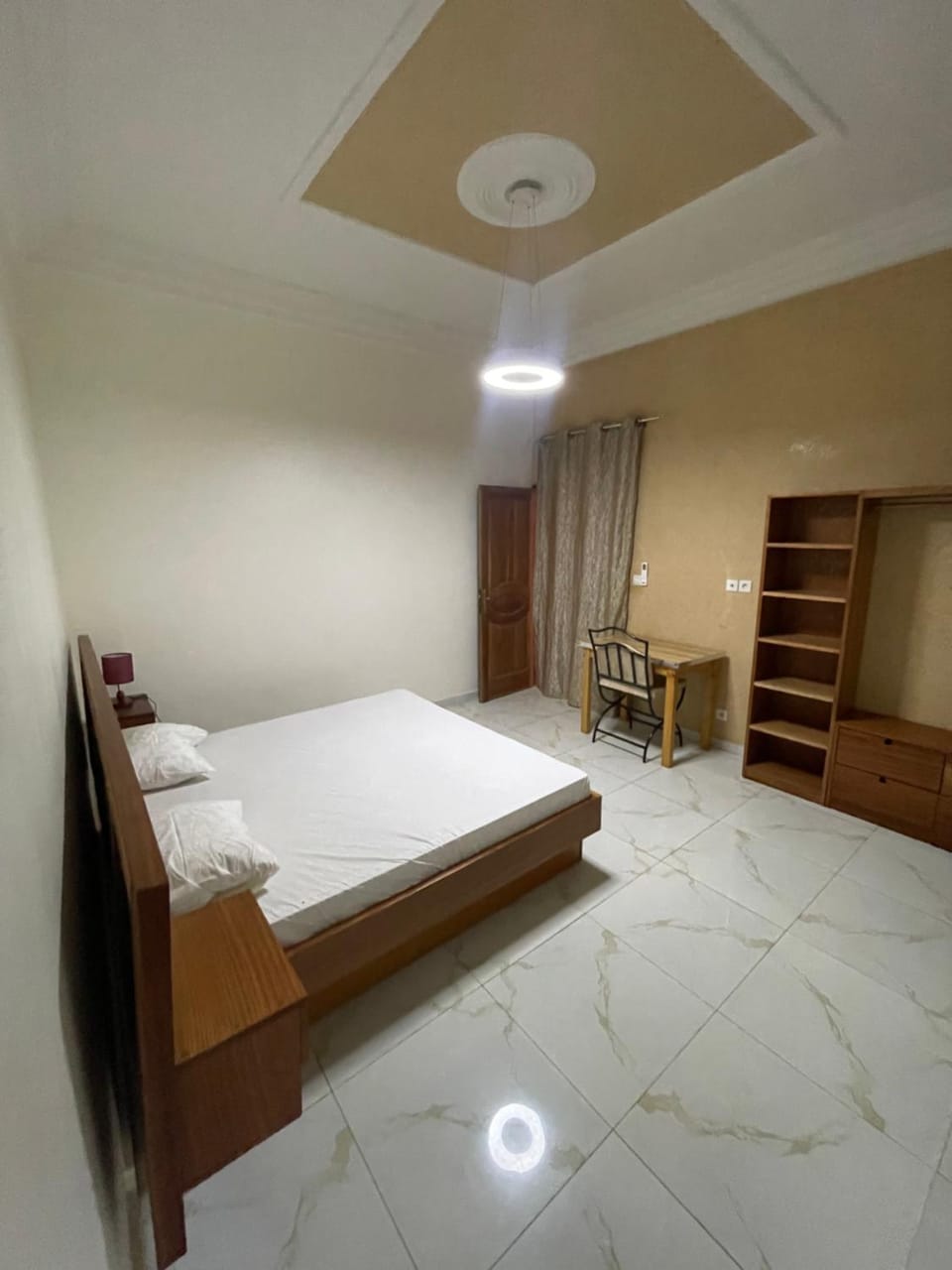 Photo of the whole room, Bedroom