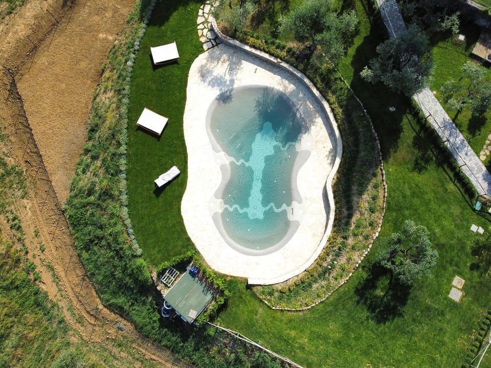 Bird's eye view, Pool view, Swimming pool