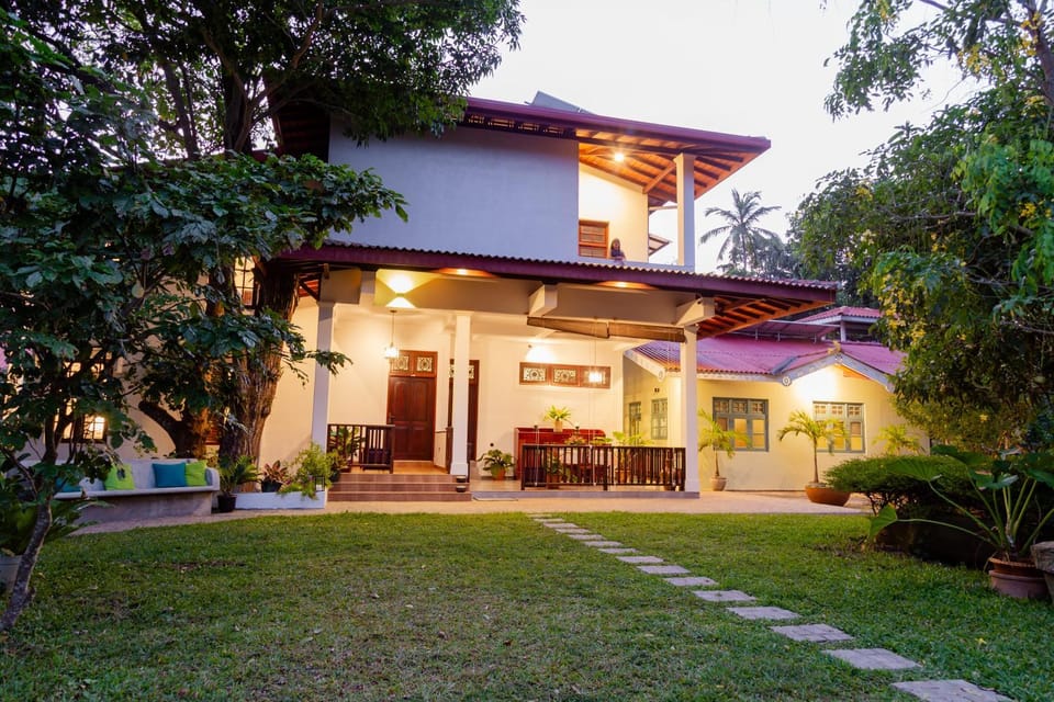 Property building, Garden view