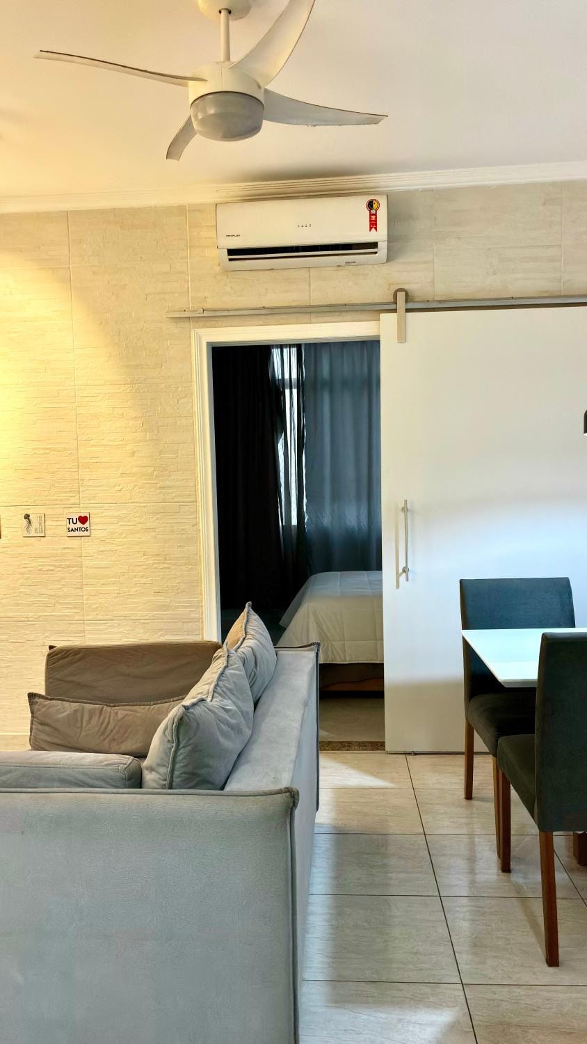 BREV HOUSE II - Confort Boqueirão Santos - ar e Wi-Fi Apartment in Santos