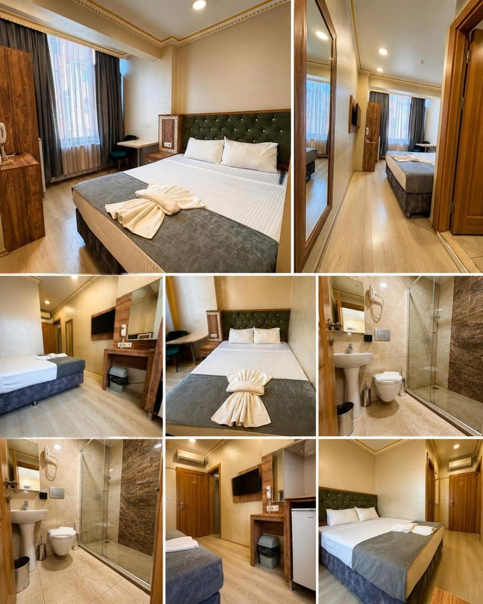 Toilet, Bed, Bathroom, Photo of the whole room, Bedroom, towels