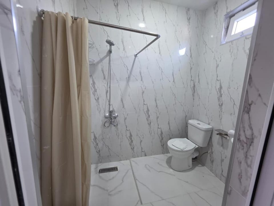 Shower, Toilet, towels