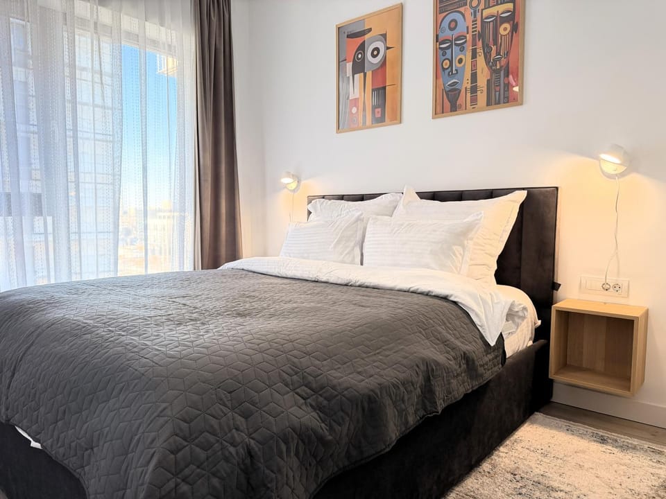 Bed, Night, Bedroom