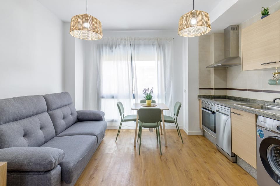 Kitchen or kitchenette, Living room