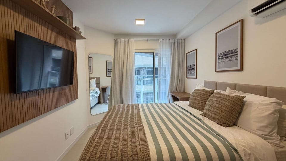 Parque Gávea - Sala quarto c/varanda (0402) Apartment in Rio de Janeiro