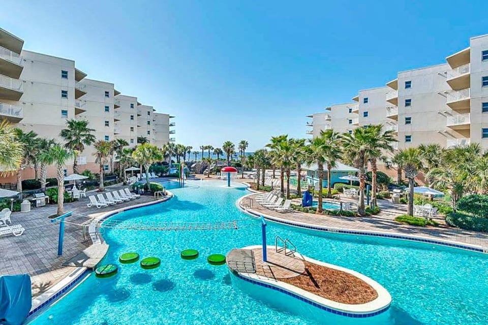 Condo At Waterscape Incredible Gulf Views Playground 2 Hot Tubs House in Okaloosa Island