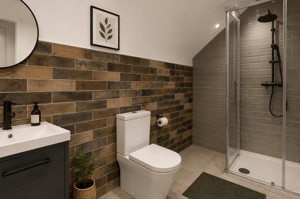 Shower, Bathroom, towels