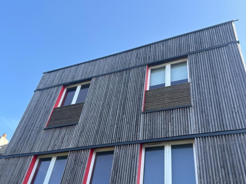 30 m carré duplex, atypical, Zola, in wooden house Apartment in Saint-Herblain