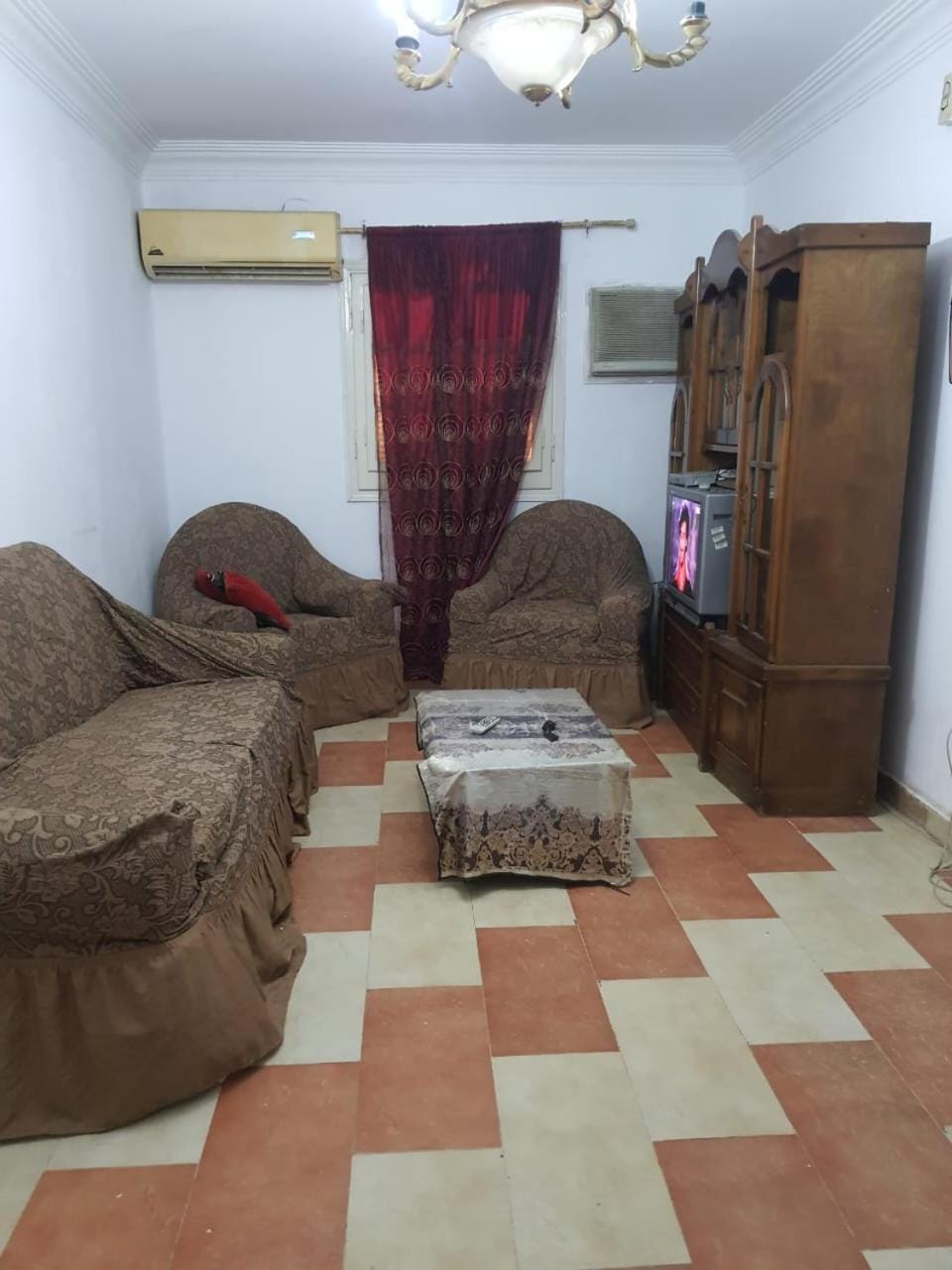 شقه مكونه من غرفتين مكيفين ومطبخ وحمام Apartment in Egypt