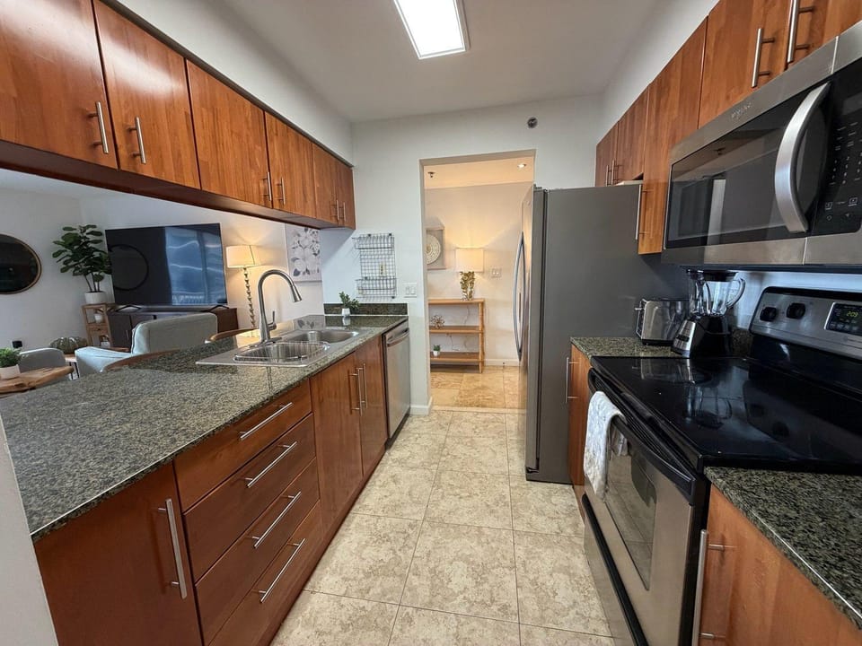 Kitchen or kitchenette, kitchen