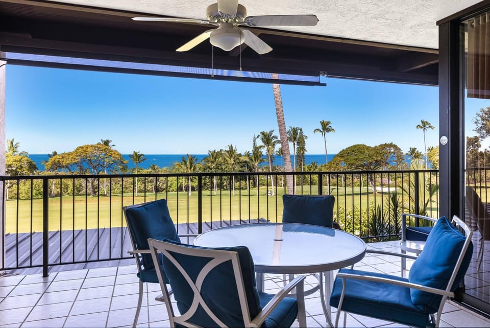 Day, Garden, Golfcourse, Balcony/Terrace, Seating area, Sea view