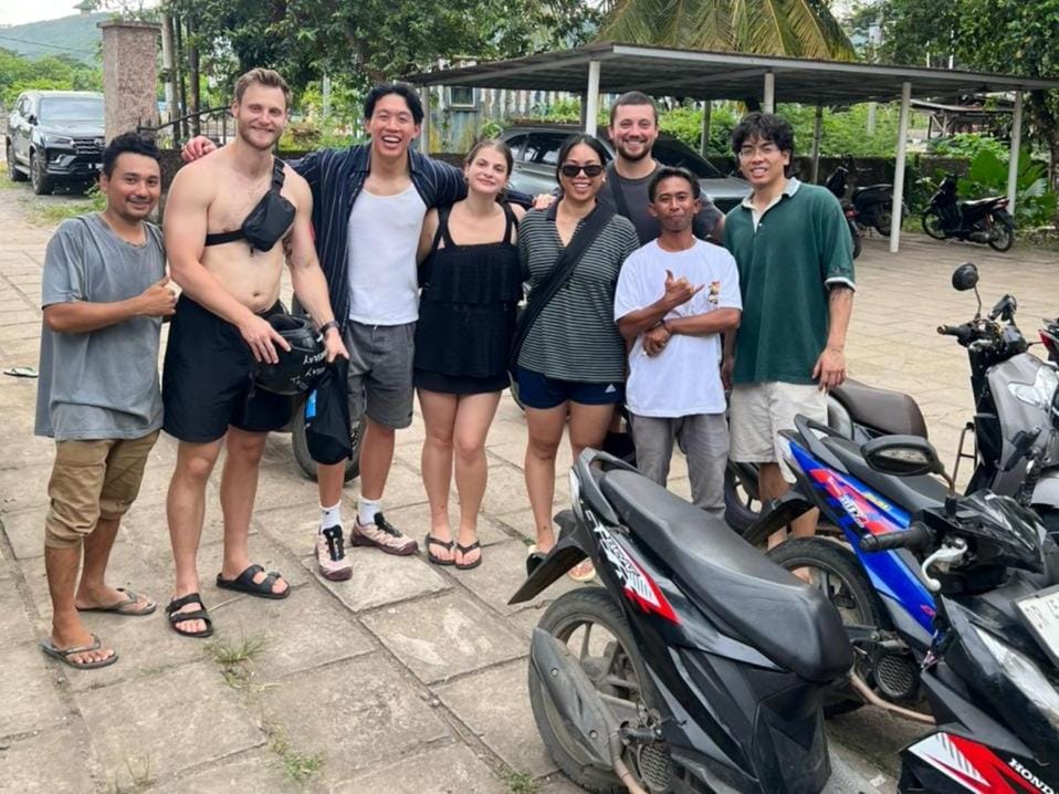 group of guests
