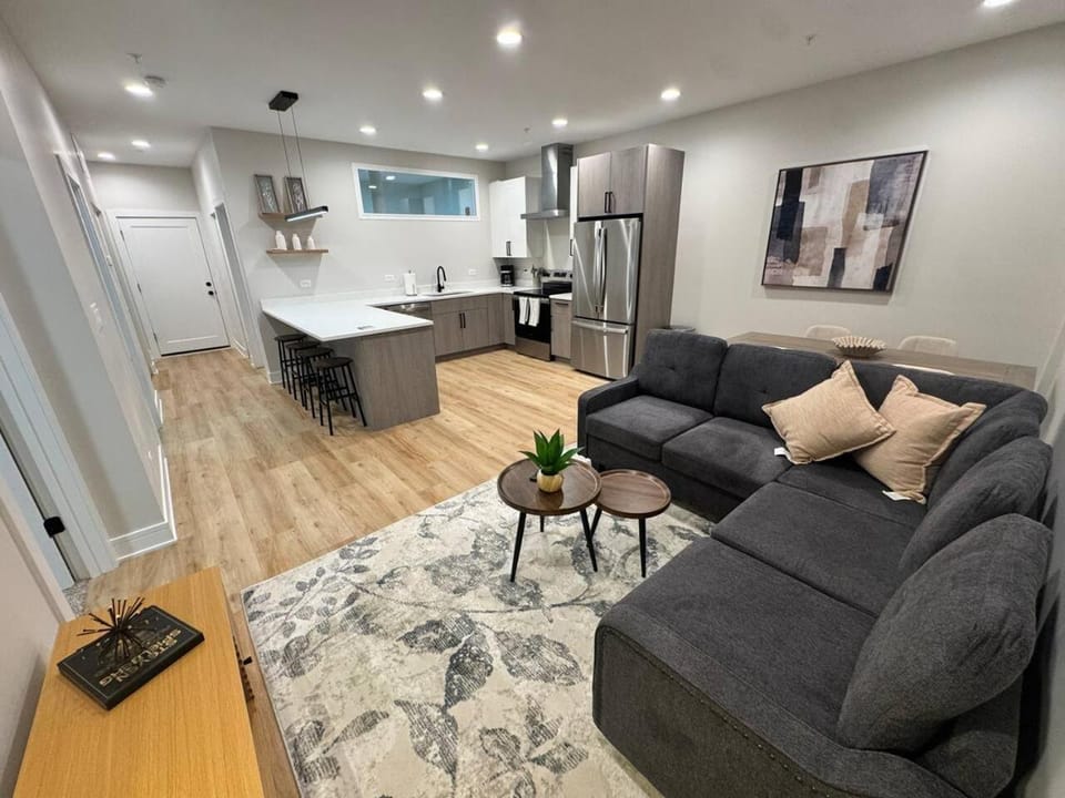 New Luxury 3BR - Steps to Downtown and Metra Apartment in Brookfield