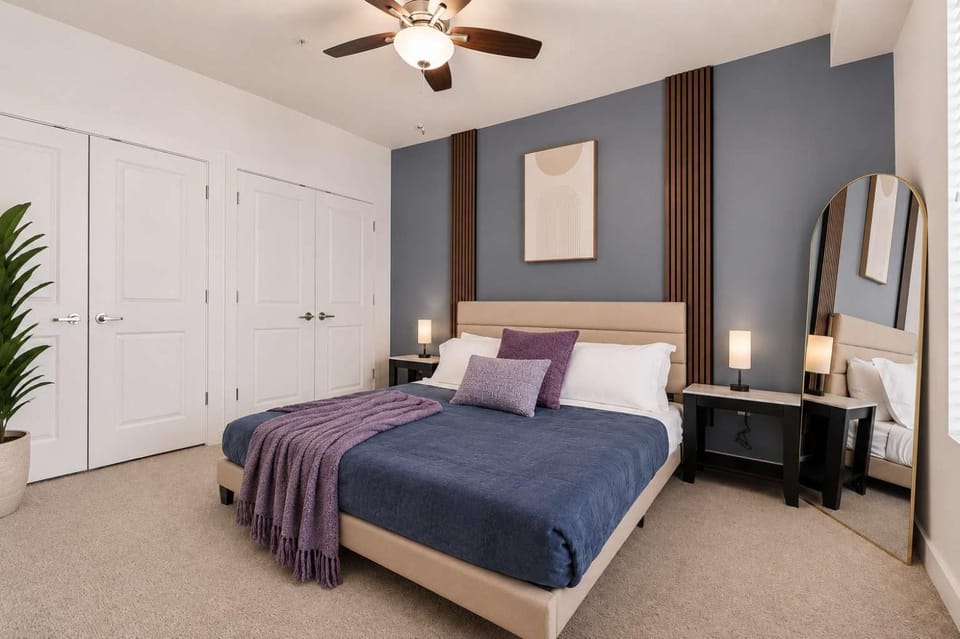 Downtown SLC Stay 2BR and Gym Apartment in Salt Lake City