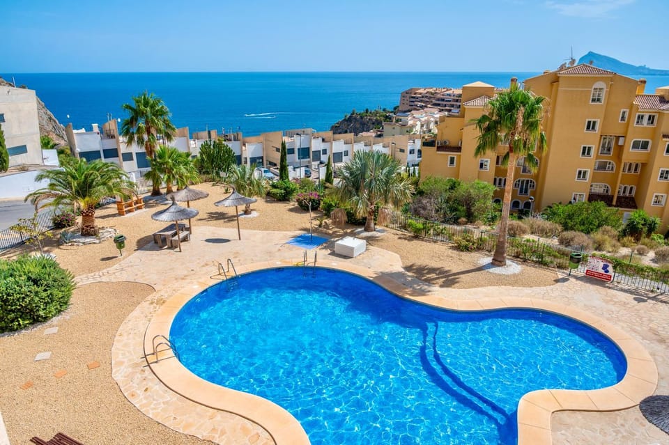 Pool view, Sea view, Swimming pool